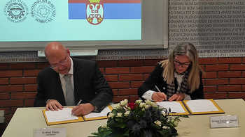 Potpisan sporazum o otvaranju lektorata za češki jezik na Filozofskom fakultetu