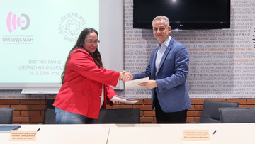 Потписан споразум о сарадњи са Покрајинским заштитником грађана - омбудсманом