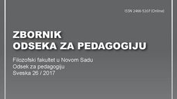 Позив за  предају  радова за  27. број   Зборника Одсека за педагогију